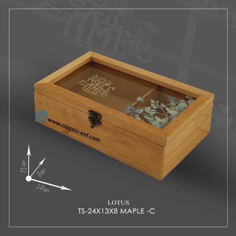 تی بگ لوتوس سایز 24*13*8 maple