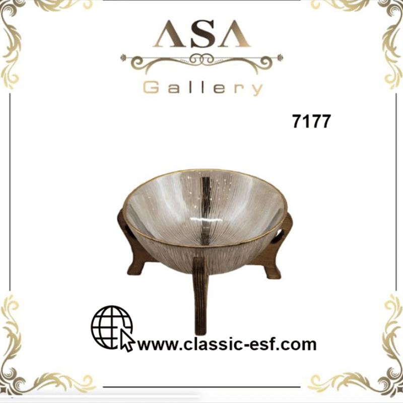 کاسه آجیل خوری پایه چوبی آسا کد 7177