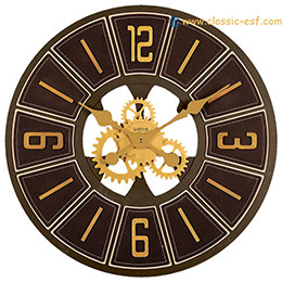 ساعت گرد دیواری  لوتوس مدل LC-2201-GOLD