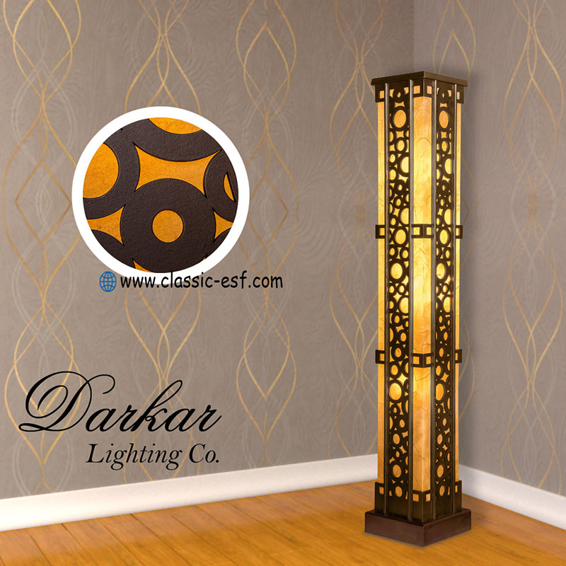 آباژور دارکار مدل کنار سالنی امپیر دایره ای