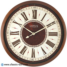ساعت گرد دیواری  لوتوس مدل DEXTER-M-4005