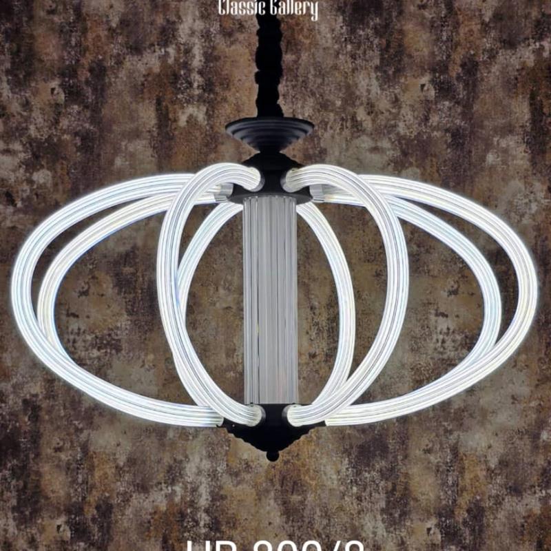 لوستر کد UB800/8 مشکی کلاسیک 